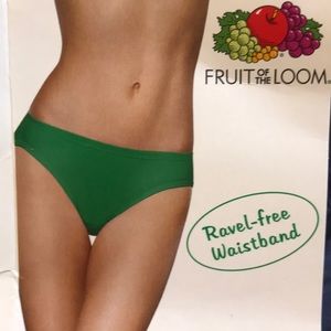 6 FOL Cotton bikini panties new size 8